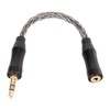 2.5mm to 3.5mm Sound Cable Female to Male Single Crystal