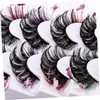 Healeved 7 Pairs False Eyelashes Women Lash Clusters Individual Lash