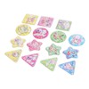 60pcs Balanced Ball Maze Toys Mini Maze Puzzle Games Palm