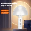 Bluetooth Wireless Karaoke Mic Night Light Bluetooth Microphone for Party