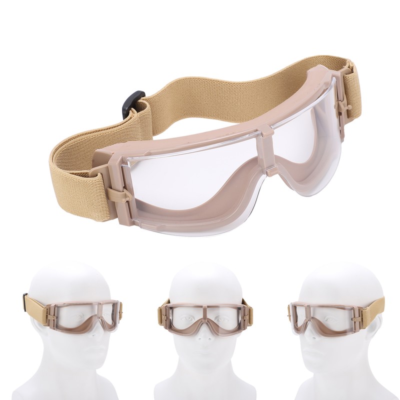 Military Goggles Impact Resistant and Breathable Outdoor Protective Glasses for