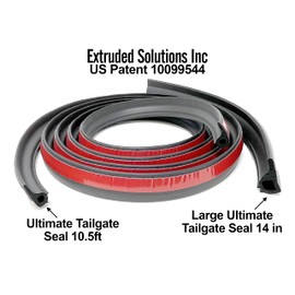 ESI Ultimate Tailgate Seal with Taper Seal Compatible with 2020 and Newer Silverado 1500 and Sierra 1500