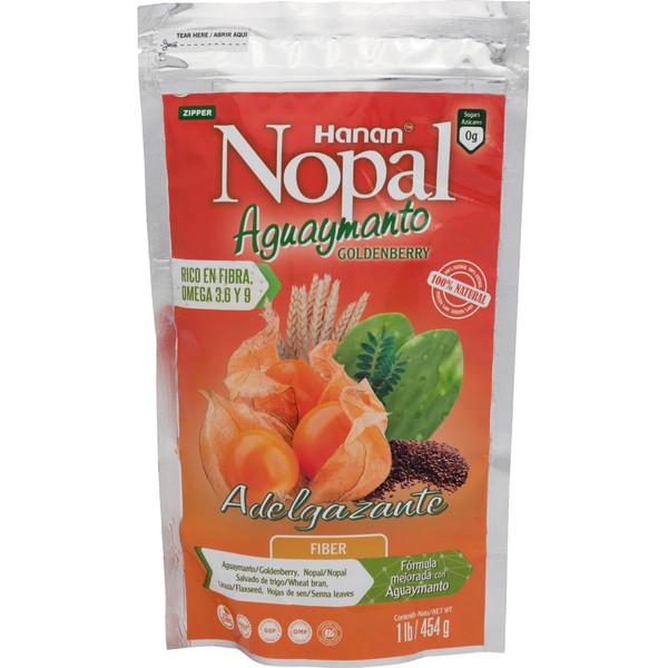 Nopal Mix GOLDENBERRY (Aguaymanto) | 100% Natural High Fiber Blend