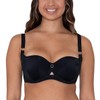 Curvy Kate Women's Boost Me Up Balconette Bra, black
