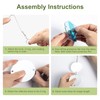 OFFO Reflective Bird Scare Discs Set, 27 PCS Double-Sided Reflective