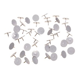 Allen Company Reflective Trail Marking Tacks (Pack of 50) White, 1/2"