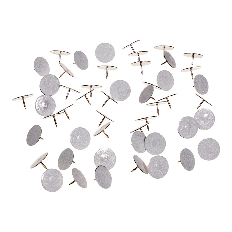 Allen Company Reflective Trail Marking Tacks (Pack of 50) White,