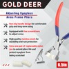 GOLD DEER Pliers for Bracelets, Tip Pliers, Eyeglass Pliers, Eyewear