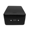 Idena 50119 Steel Security Box Black Safe with Combination Lock