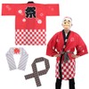 ZAIDEA 3-piece Dharvest Set, Includes Belt & Hand Towel, For