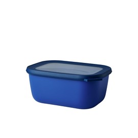 Mepal Multi bowl Cirqula rectangular 1500 ml / 50.7 oz - Vivid blue
