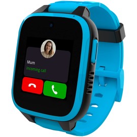 XPLORA XGO 3 - Watch Phone for Children (4G) - Calls, Messages, Kids School Mode, SOS Function, GPS Location, Camera and Pedometer – (Subscription Required) (Blue)