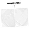 BIUDECO 3pcs Eyelash Practice Tray for Lash Extensions Beauty Face