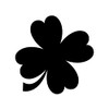 Four Leaf Clover Sticker Waterproof Lucky Car Vinyl Decal