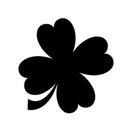 Four Leaf Clover Sticker Waterproof Lucky Car Vinyl Decal