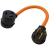 AC WORKS 10-50P 50-Amp 3-Prong Old Style Dryer/Range Plug to