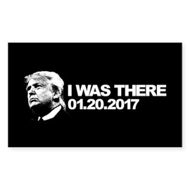CafePress Trump Inauguration Rectangle Bumper Sticker Car Decal