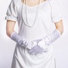 Lystaii Long Opera Party 20s Satin Gloves Stretchy Elbow Length