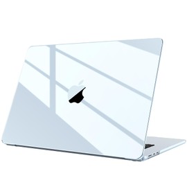 Fintie Case Compatible with MacBook Air 15 Inch M4 M3 M2 A3241 A3114 A2941 (2025-2023), Ultra Thin Hard Shell Protective Snap Case Compatible with MacBook Air 15 Inch Retina (Sky Blue)