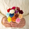 Flower Wire Pick Paper Material karahuruhururi-ru mo-bu (Pack of 36)
