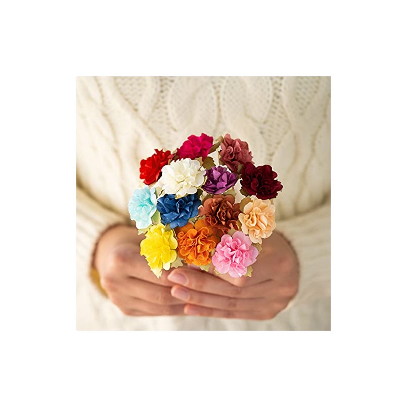 Flower Wire Pick Paper Material karahuruhururi-ru mo-bu (Pack of 36)