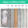FKKFSS70PCS Non-Marking Hard Wall Picture Hooks, Multi-Size Multi-Purpose Picture Hooks,