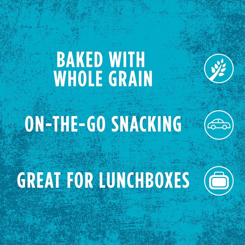 Kellogg's Scooby-Doo! Graham Cracker Snacks, Cinnamon, Made with Whole Grain,