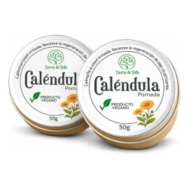 2 Pomadas De Caléndula 50g Piel Sensible Natura