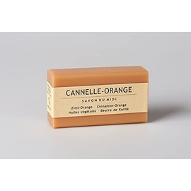Savon du midi Soap with Karité Butter Cinnamon Orange (2 x 100 g)
