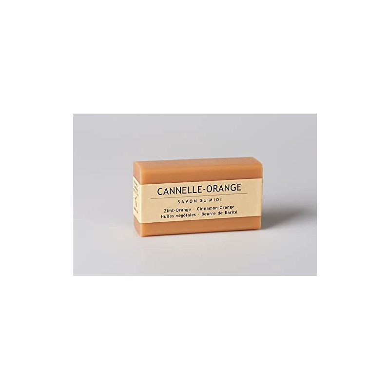 Savon du midi Soap with Karité Butter Cinnamon Orange (2