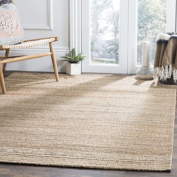 Safavieh Cape Cod Collection CAP503A Handmade Braided Hemp Area Rug,
