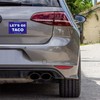 Let's Go Taco Car Magnet - 4" x 6" Reflective