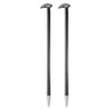 HARFINGTON 2pcs Rolling Head Pry Bar 20" Length 0.6" Rod