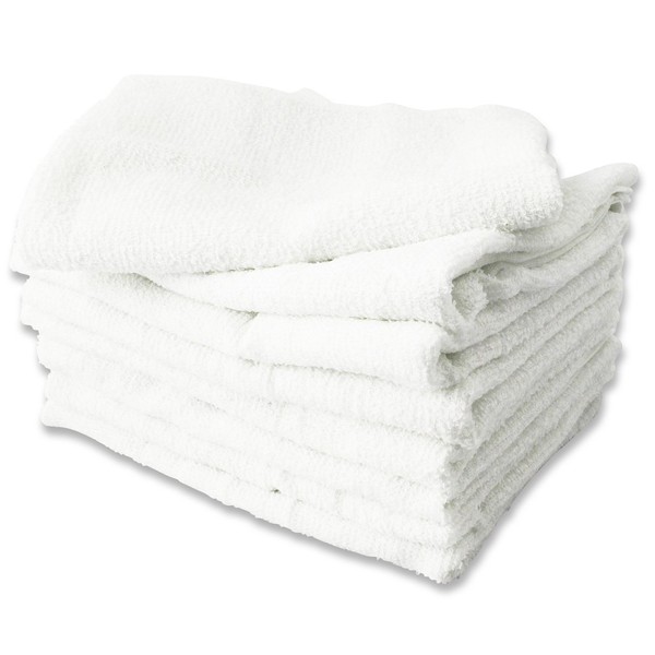 Commercial towel B4247 White Set of 8 