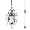 RAYMALUX Plug in Chandelier Hanging Lignt with Plug in Cord