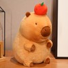 Double Bread Capybara Stuffed Animal, 15'' Cute Capybara Plush, Soft