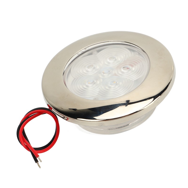 LED Puck Light DC12V RV Boat Ceiling Recessed Mount Interior