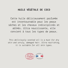 Coconut Organic Vegetable Oil - MY COSMETIK - 50 ml