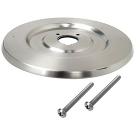 Vicue New Version Escutcheon Replacement for Moen 16090 Chateau Collection, for One-Handle Tub and Shower Faucets, Brushed Nickel