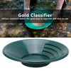 350mm Gold Panning Pan Round Sifting Classifier Manual Gold Washing