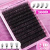 Yawamica Yawamica Eyelash Clusters Fluffy Wispy Eyelash Extension 19-25mm Lash