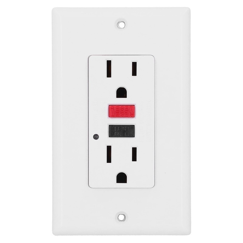 Wall Outlet American GFCI Smart Ground Fault Leakage Protection Socket