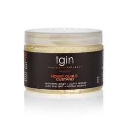 Thank God It's Natural Honey Curls Custard - 12 Oz - For Natural, Dry, Curly, Damaged Hair
