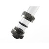 XSPC G1/4" to 14/10mm PETG Triple Seal Fitting Black Chrome