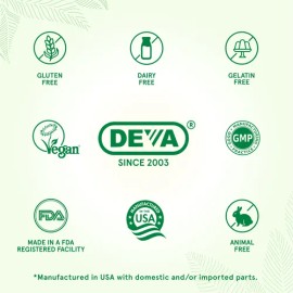 Deva Quercetina Vegana 500 Mg Zinc 25 Mg 90 Tabletas