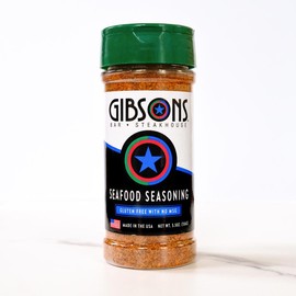 GIBSONS STEAKHOUSE Seafood Seasoning, 5.5oz Bottle
