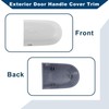 Hihaha Front Left Exterior Door Handle Cover for Jaguar XK