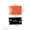 RuiJOTWAT Guitar String Action Ruler Guitar Repair Tool with Leather