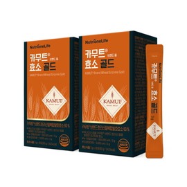 뉴트리원 (라이프)카무트 브랜드밀 효소 골드 2박스 (2개월분) Nutri One (Life) Kamut Brand Wheat Enzyme Gold 2 Boxes (2 Months Supply)