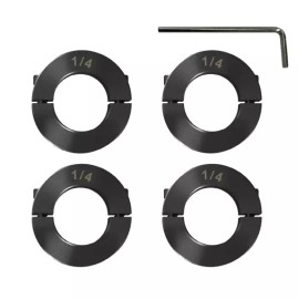기계 및 산업용으로 적합한 샤프트 칼라 탄소강 재료 이중 분할 세트 나사 (4 1/4 ) Double Split Shaft Collar Carbon Steel Material for Machine and Industrial Use (4 1/4")